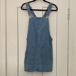 Denim Overall Dress